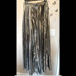 Free People Metallic Skirt